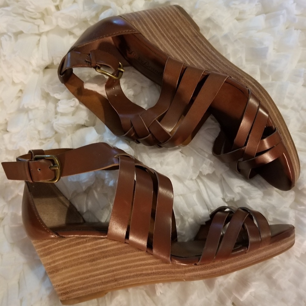 Lucky Brand Kalistoga Strappy Sandals Wedge